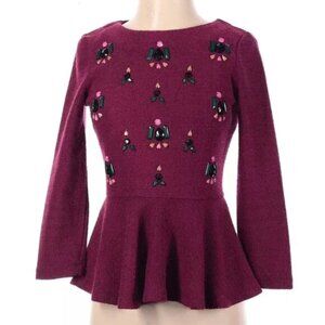 Women's Red Long Sleeve Blouse Dolce Vita